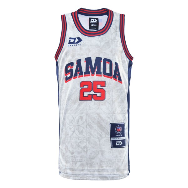 Samoa 2025 Mens Basketball Singlet