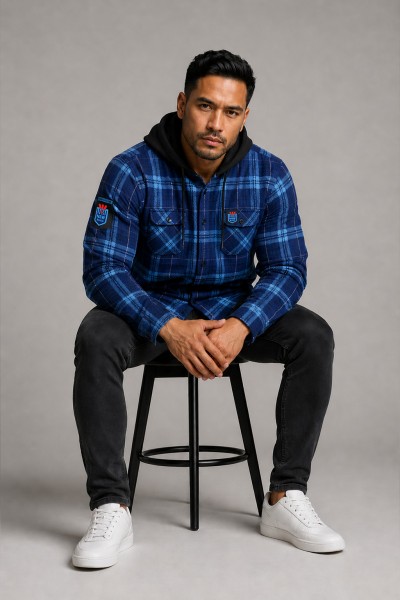 NSW Hooded Flannel Shirt