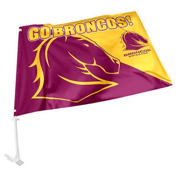 Broncos Car Flag