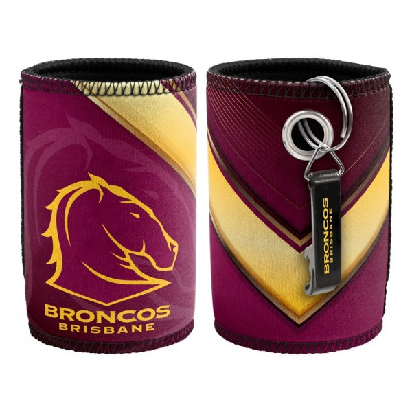 Broncos Stubby Holder with Bottle Opener