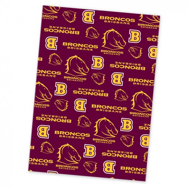 Broncos Wrapping Paper