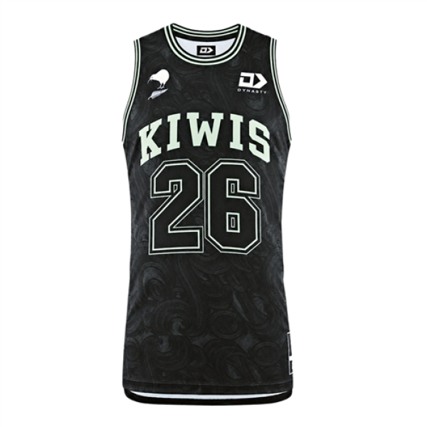 Kiwis Dynasty Rugby League World Cup 2026 Basketball Singlet PRE ORDER Shipping from 14th Oct