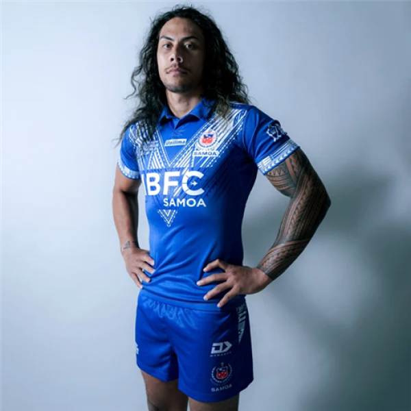 Samoa Dynasty Rugby League World Cup 2026 Mens Replica Jersey