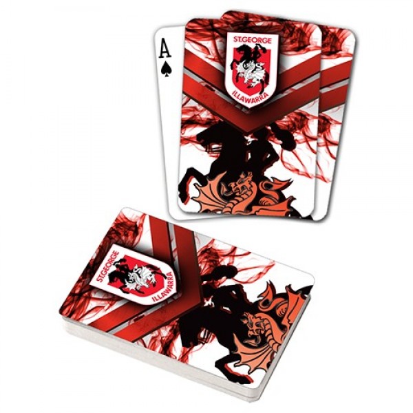 Dragons Playing Cards