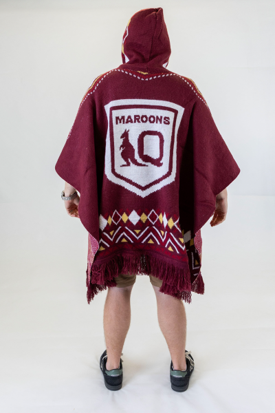 QLD Knitted Poncho