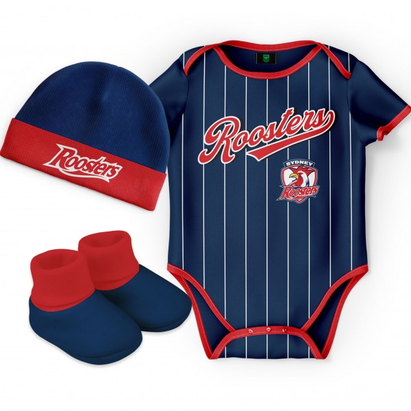 Roosters 3PC Infant Gift Set