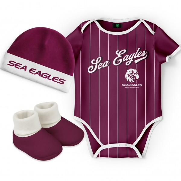Sea Eagles 3PC Infant Gift Set