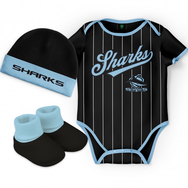 Sharks 3PC Infant Gift Set
