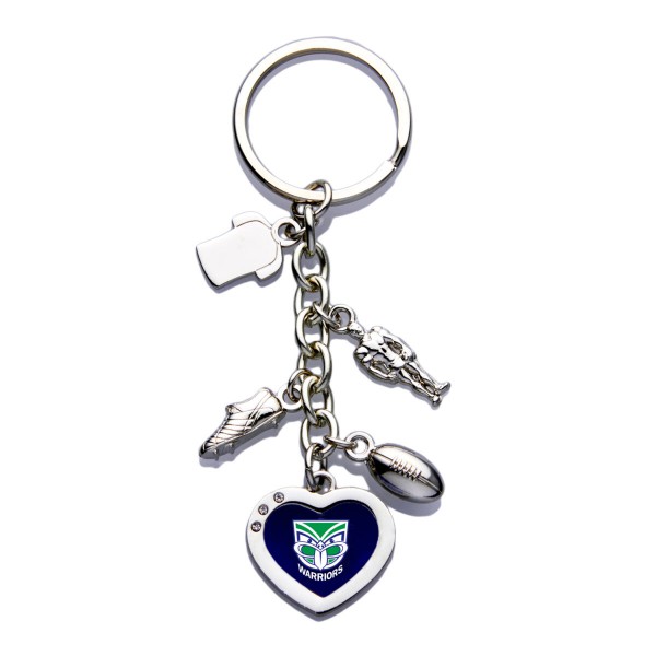 Warriors Charm Keyring