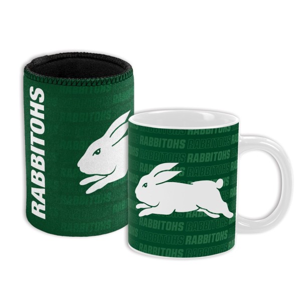Rabbitohs Mug and Stubby Gift Pack
