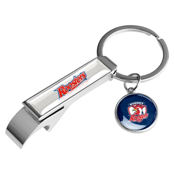 Roosters Bottle Opener Keyring