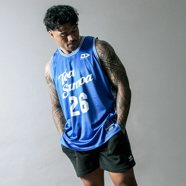 Samoa Dynasty Rugby League World Cup 2026 Basketball Singlet PRE ORDER