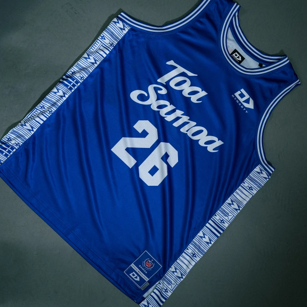 Samoa Dynasty Rugby League World Cup 2026 Basketball Singlet PRE ORDER