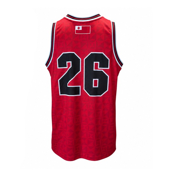 Tonga Dynasty Rugby League World Cup 2026 Basketball Singlet PRE ORDER
