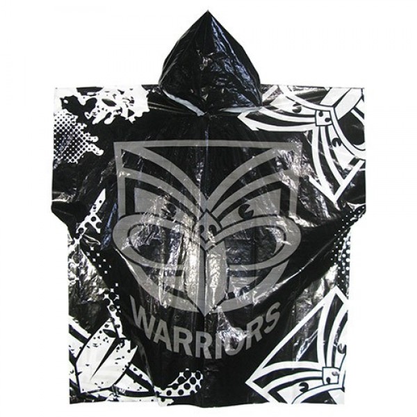 Warriors Full Print Poncho