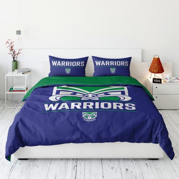 Warriors Queen Duvet Set
