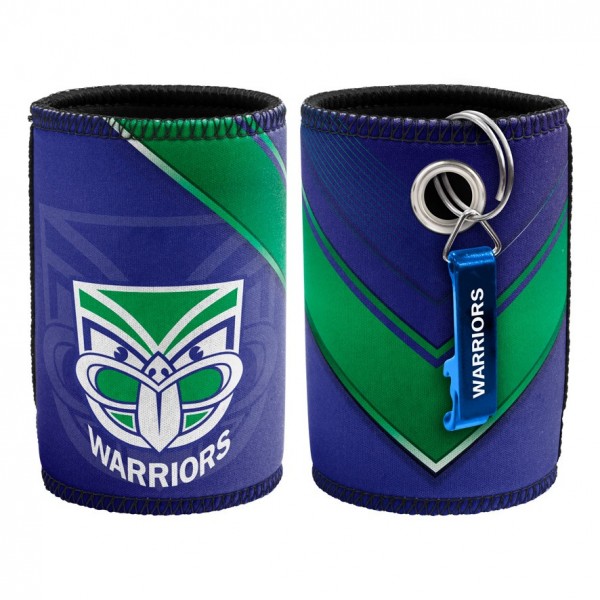 Warriors Stubby Holder with Bottle Opener