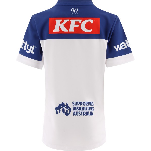 Bulldogs 2025 Kids Home Replica Jersey