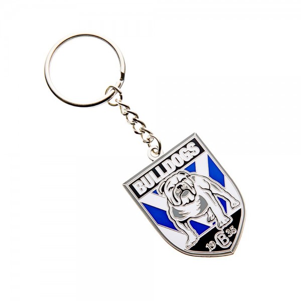 Bulldogs Logo Keyring