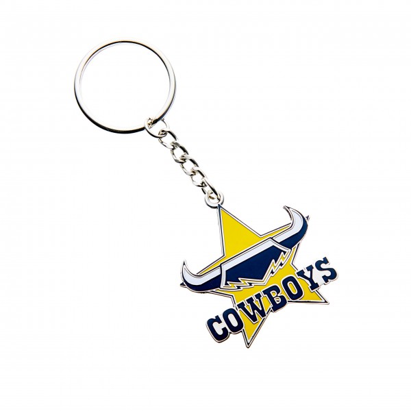 Cowboys Logo Keyring