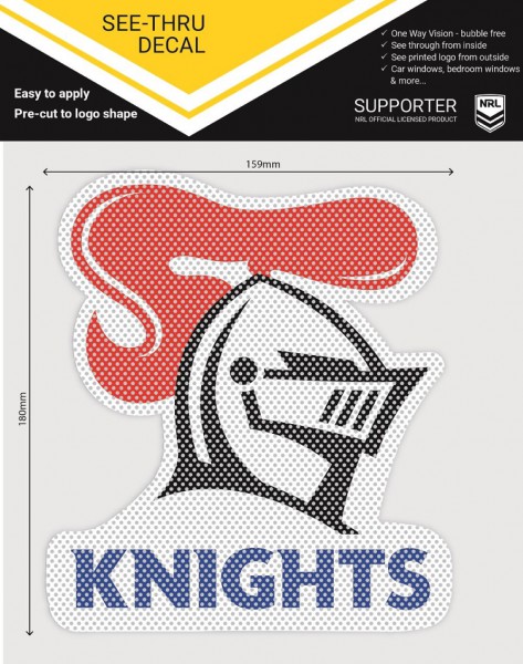 Knights See Thru Decal