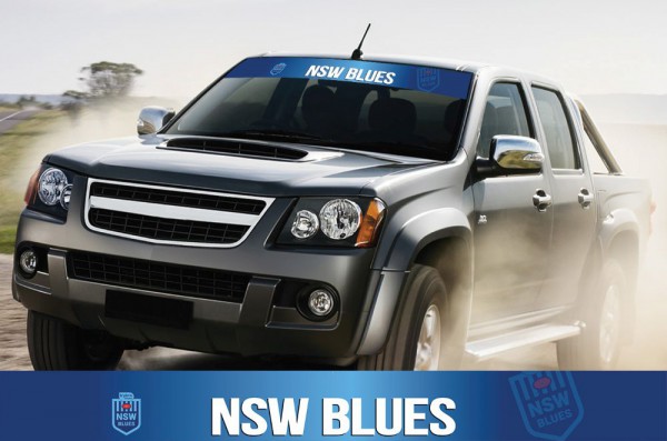 NSW Block Out Sun Visor Decal