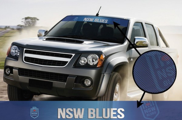 NSW See Thru Sun Visor Decal
