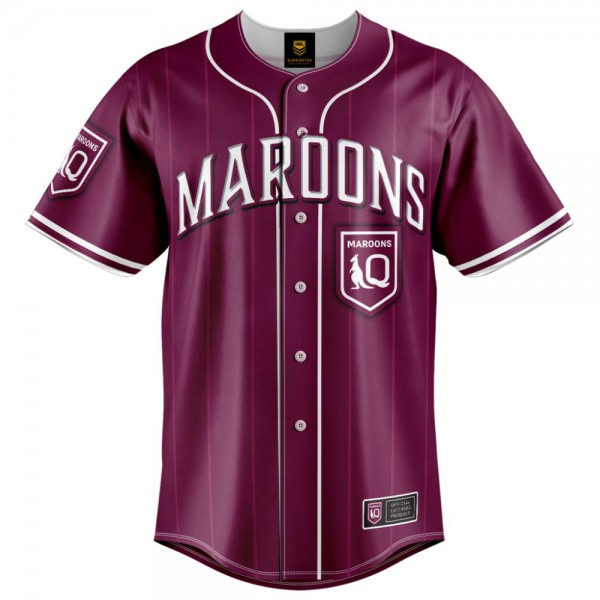 QLD Adults Slugger Baseball Shirt
