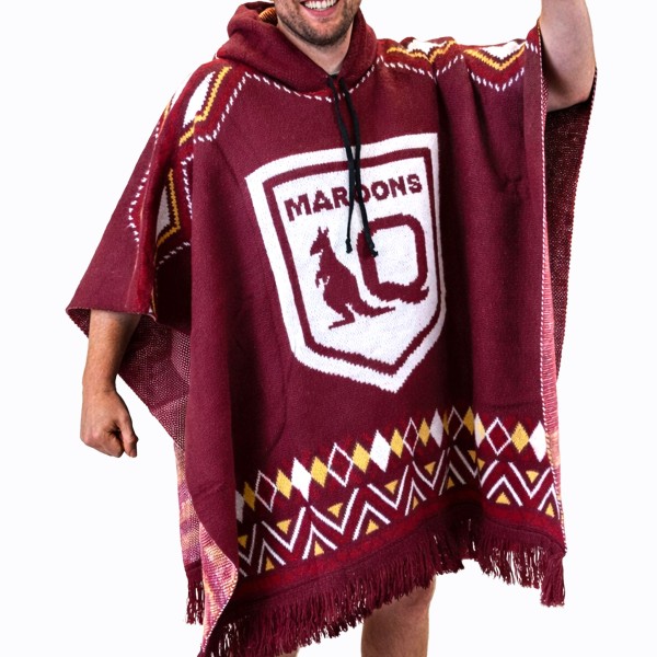 QLD Knitted Poncho