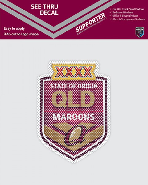 QLD See Thru Decal
