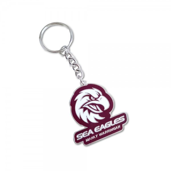 Sea Eagles Logo Keyring