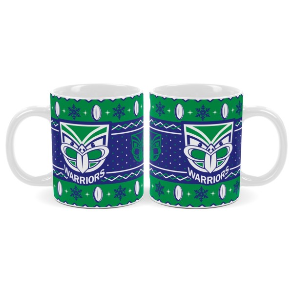 Warriors Christmas Coffee Mug